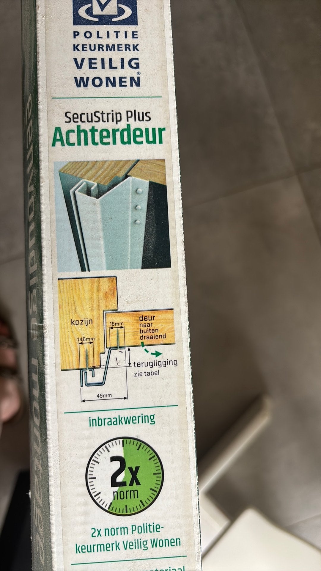 De anti-inbraakstrip, Doe-het-zelf en Verbouw, Ophalen, Zo goed als nieuw, Overige typen