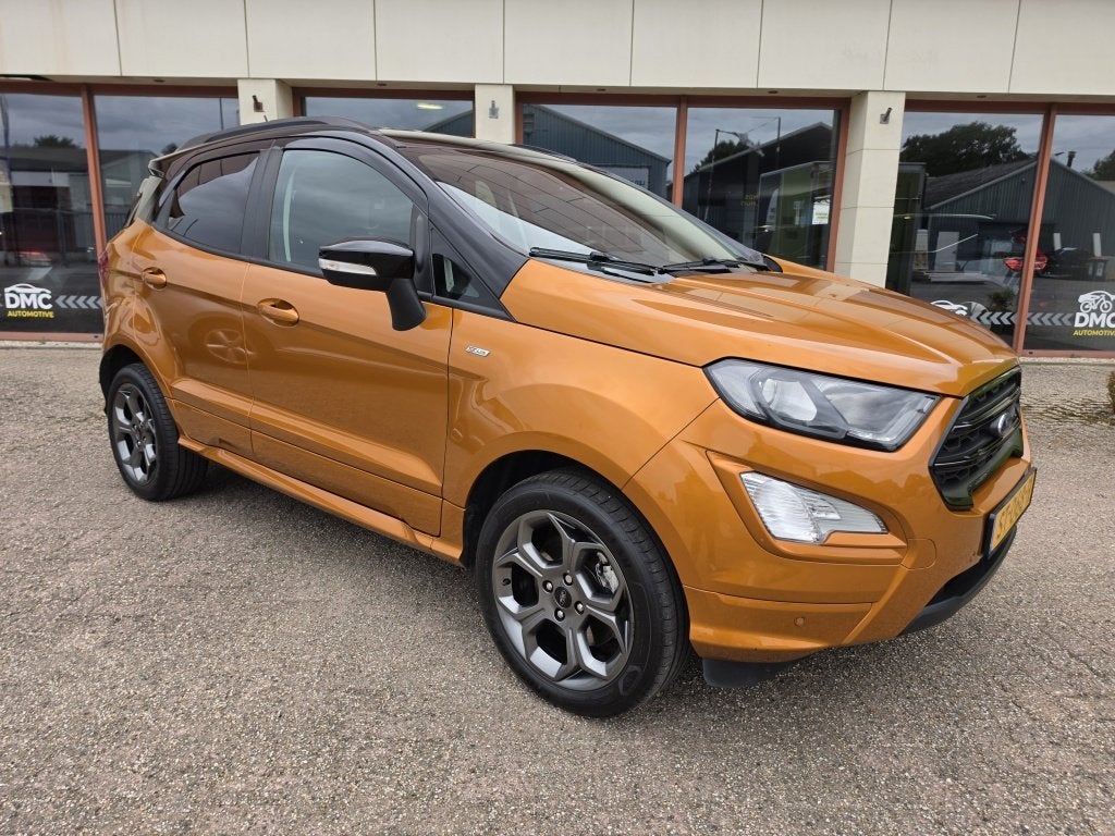 Ford EcoSport 1.0 EB ST-Line | Navi | Camera | Apple Carplay, Auto's, Ford, Keurmerk '100% Onderhouden', 12 maanden, 125 pk, Gebruikt