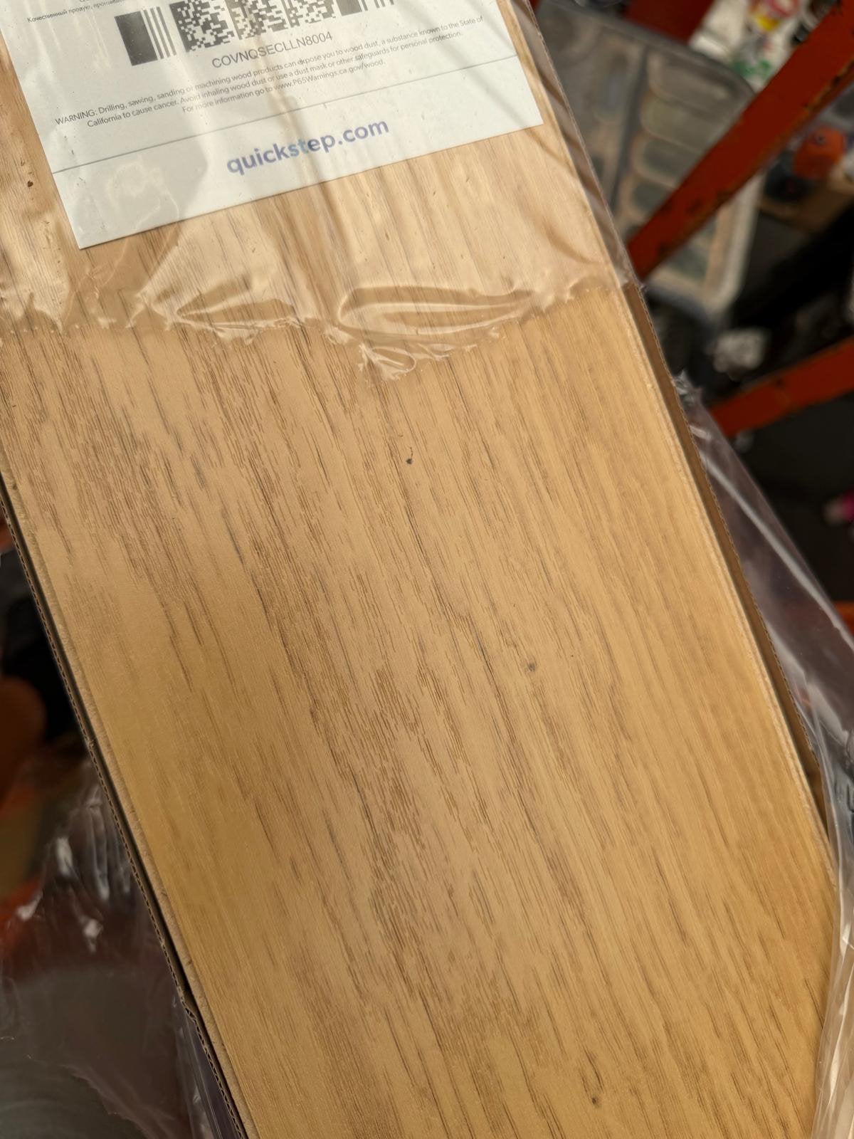 Quick-step laminaat, Doe-het-zelf en Verbouw, Ophalen, Minder dan 25 mm, Eiken, Nieuw