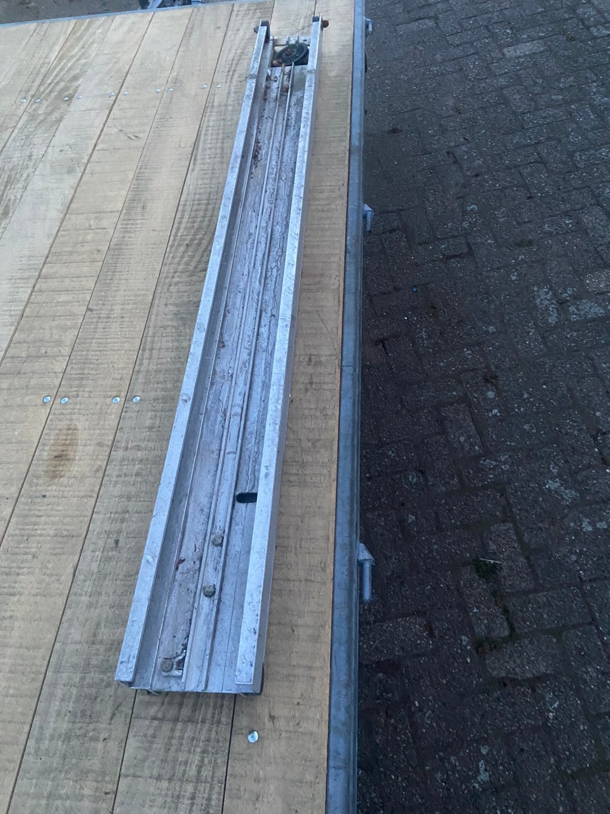 Mast deel kanaallift, Doe-het-zelf en Verbouw, Ophalen, Zo goed als nieuw
