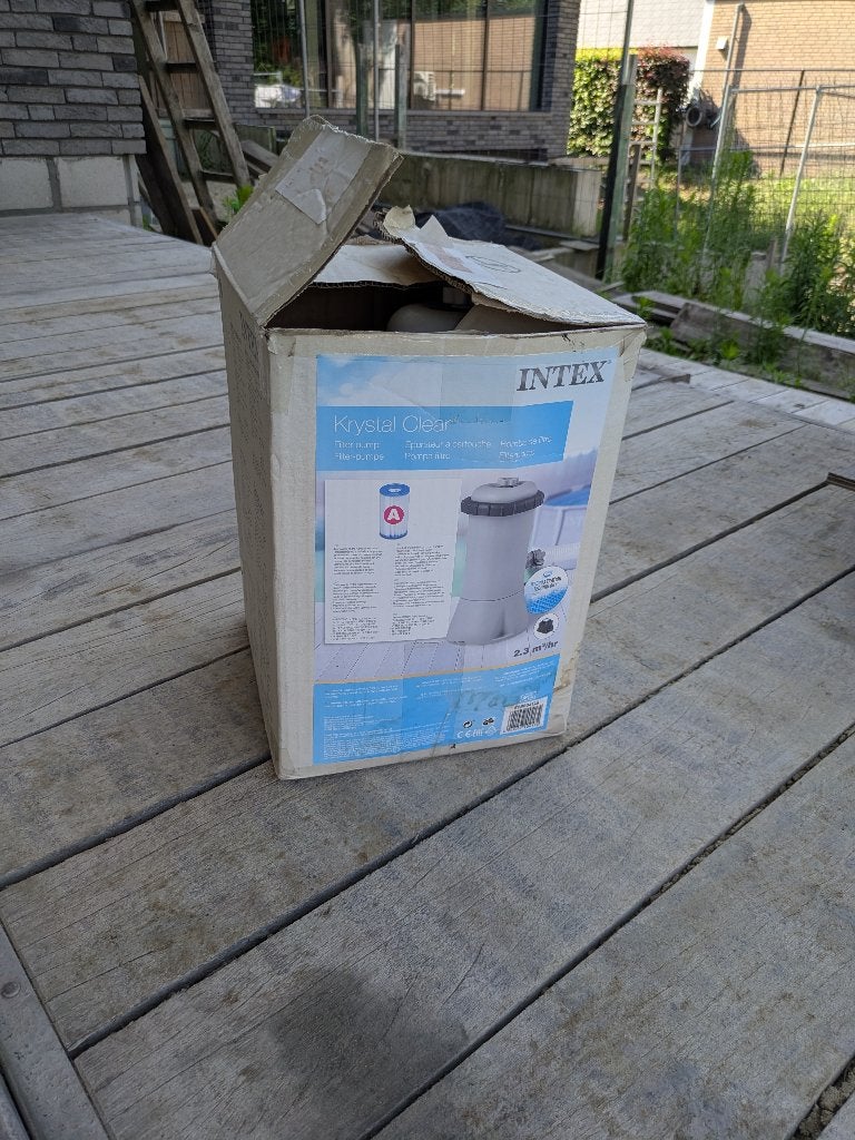 Intex Krystel Clear filterpomp zwembad, Ophalen, Gebruikt, Filter