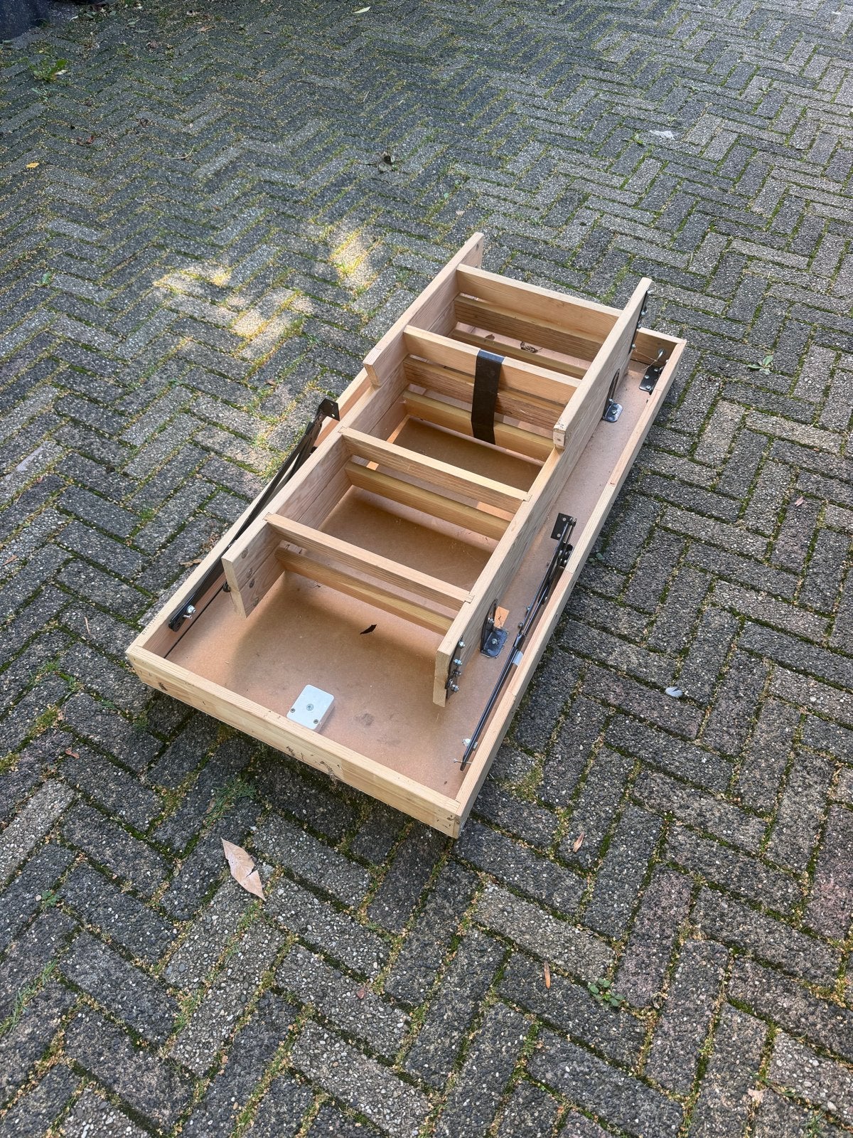 Vlizotrap voor zolder 120x60x27, Doe-het-zelf en Verbouw, Ophalen, Gebruikt, Trap, Opvouwbaar of Inschuifbaar