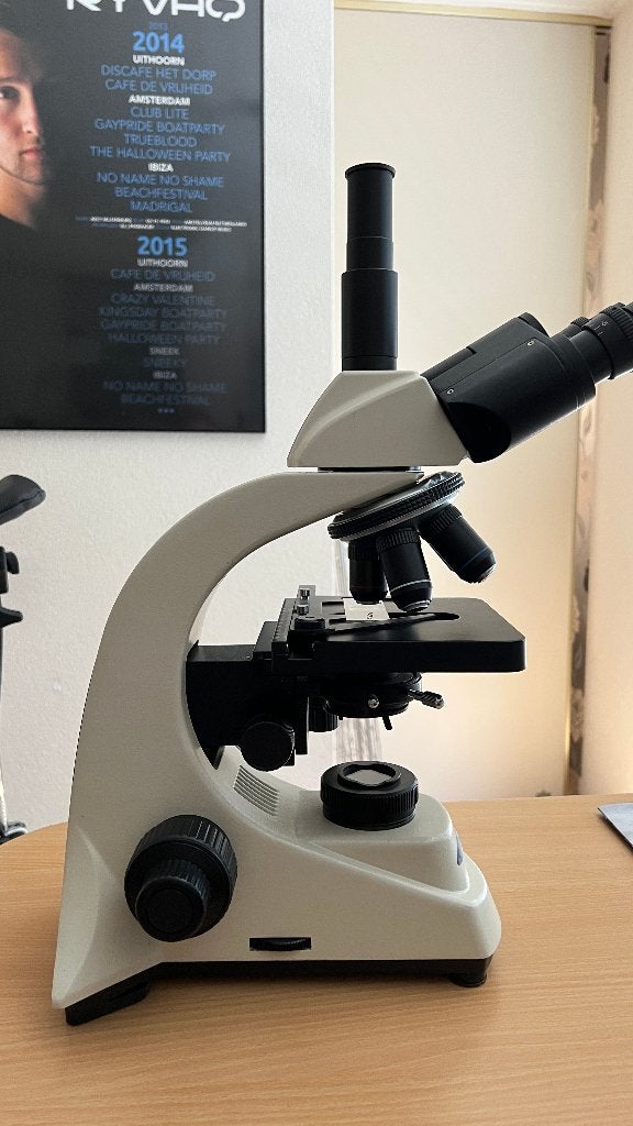 Microscoop, Ophalen, Zo goed als nieuw, 1000x of meer, Biologische microscoop