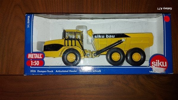 Siku 3526 Dumper truck, Ophalen of Verzenden, Zo goed als nieuw, Bus of Vrachtwagen, SIKU