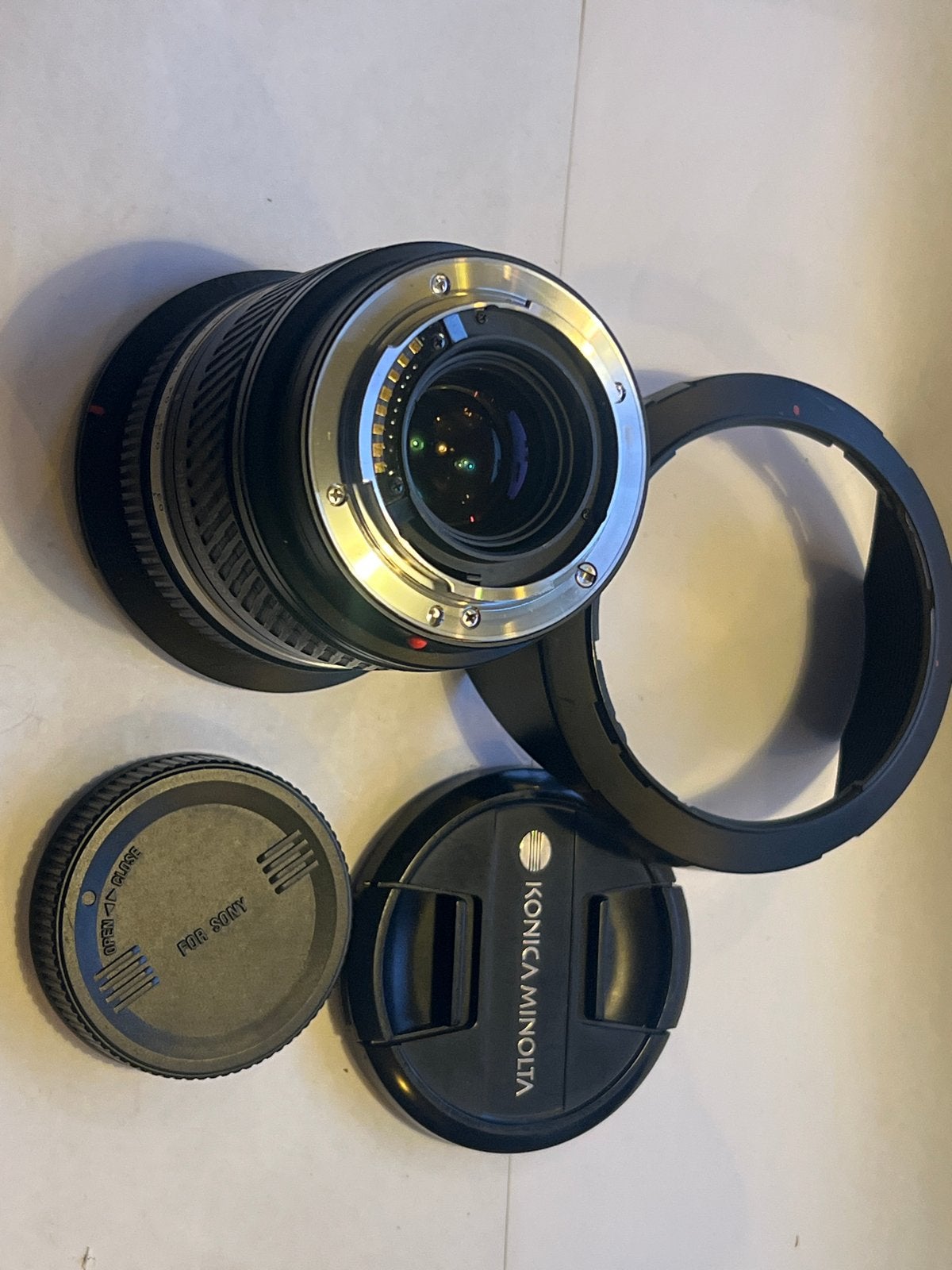 Sony A / Konica Minolta AF Zoom 17-35mm f/2.8-4 D lens, Ophalen, Gebruikt, Autofocus, Groothoeklens