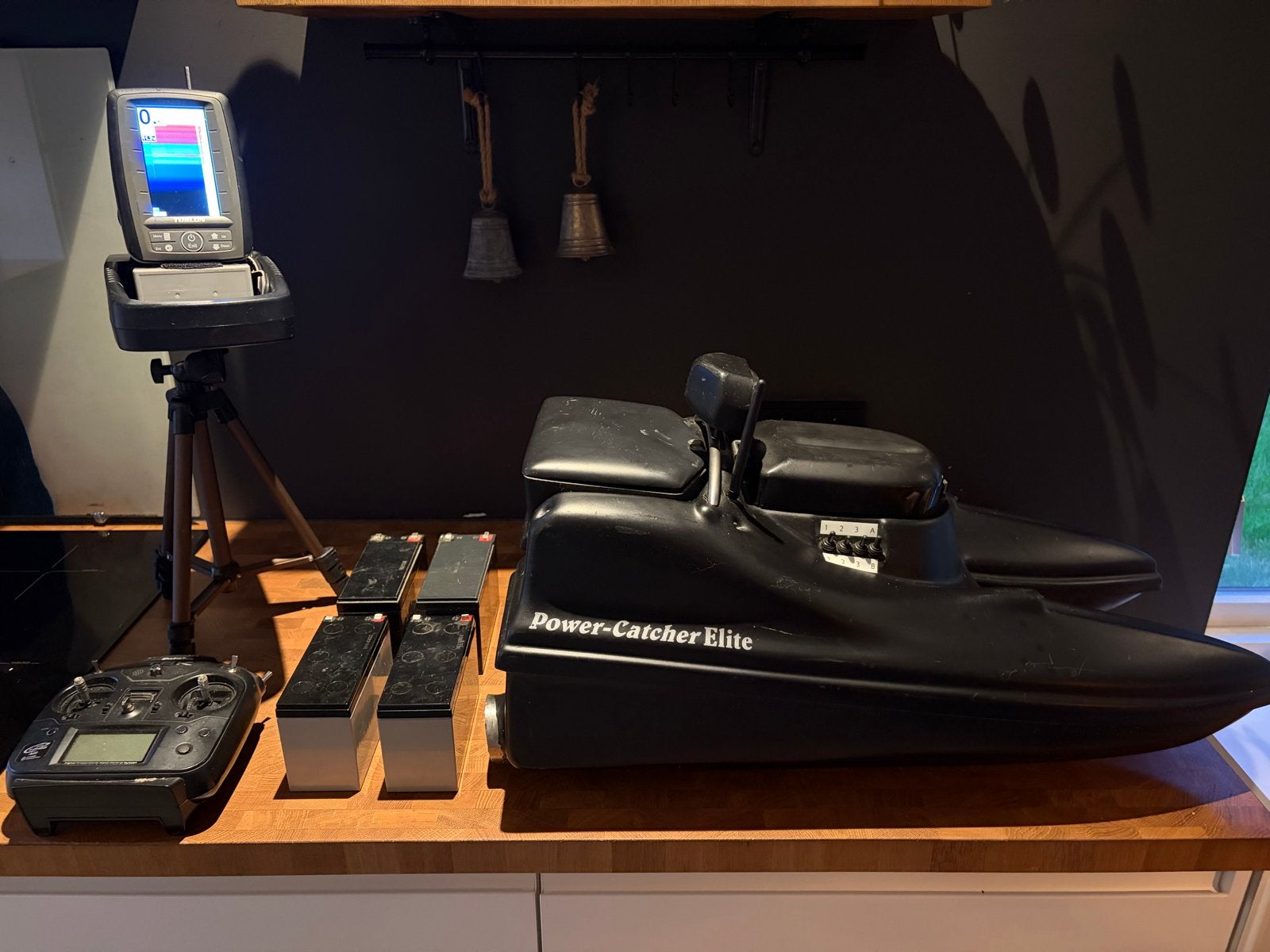 Power-Catcher Elite voerboot met dieptemeter en GPS, Ophalen, Gebruikt, Overige typen