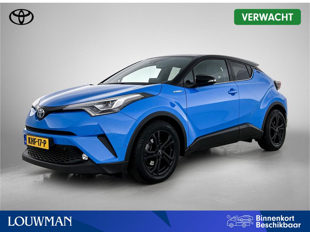 Toyota C-HR 1.8 Hybrid Bi-Tone Plus | BTW Voertuig | JBL | S, 12 maanden, Stof, 4 cilinders, Blauw