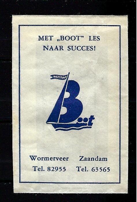 51 Wormerveer - Zaandam BOOT, Ophalen of Verzenden, Nederland