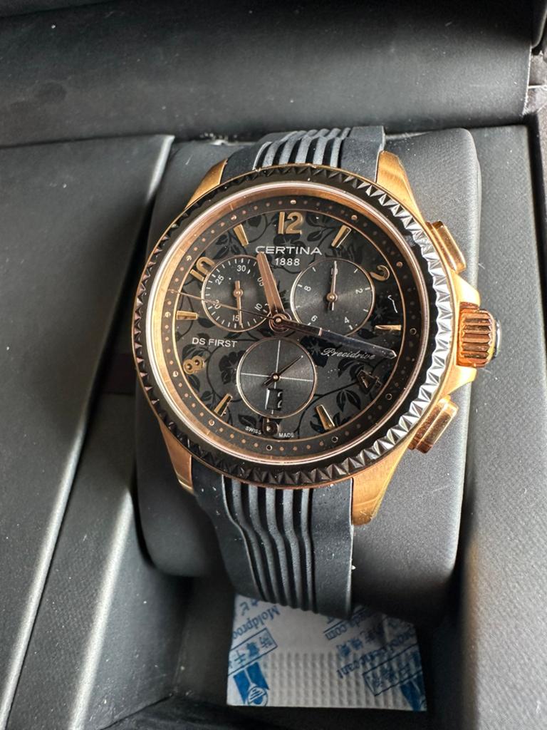 Certina DS First Lady 24K Roségoud Horloge - Nieuw!!, Overige merken, Polshorloge, Overige materialen, Nieuw