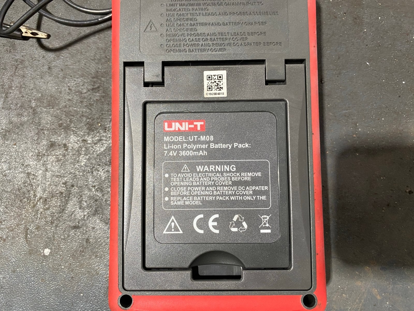 UNI-T UTD1025DL Oscilloscoop 25MHz Multimeter, Ophalen of Verzenden, Gebruikt, Multimeter