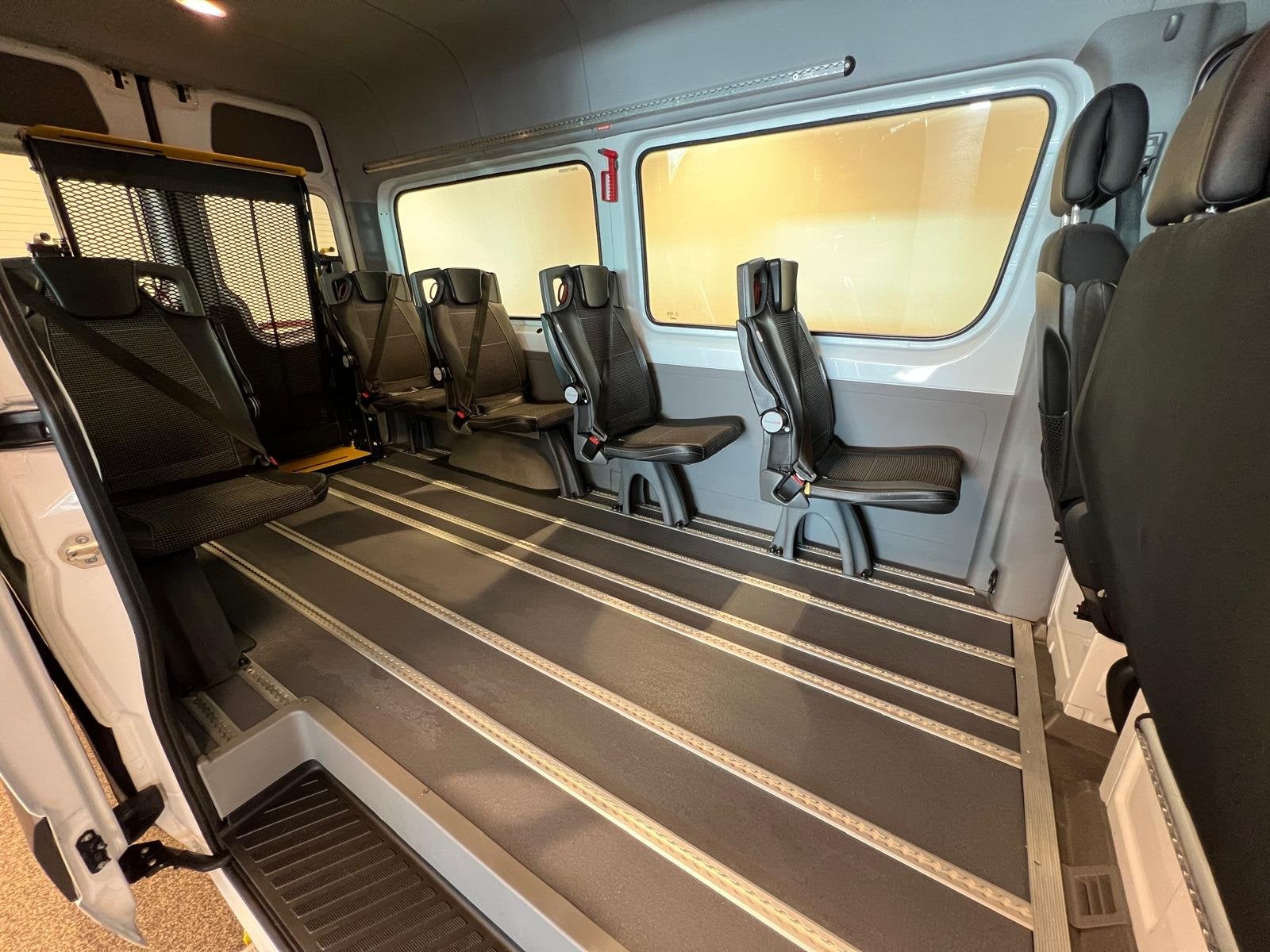 Mercedes Sprinter L2H2 Rolstoelbus Groepsvervoer, 13 km/l, Gebruikt, Wit, Origineel Nederlands