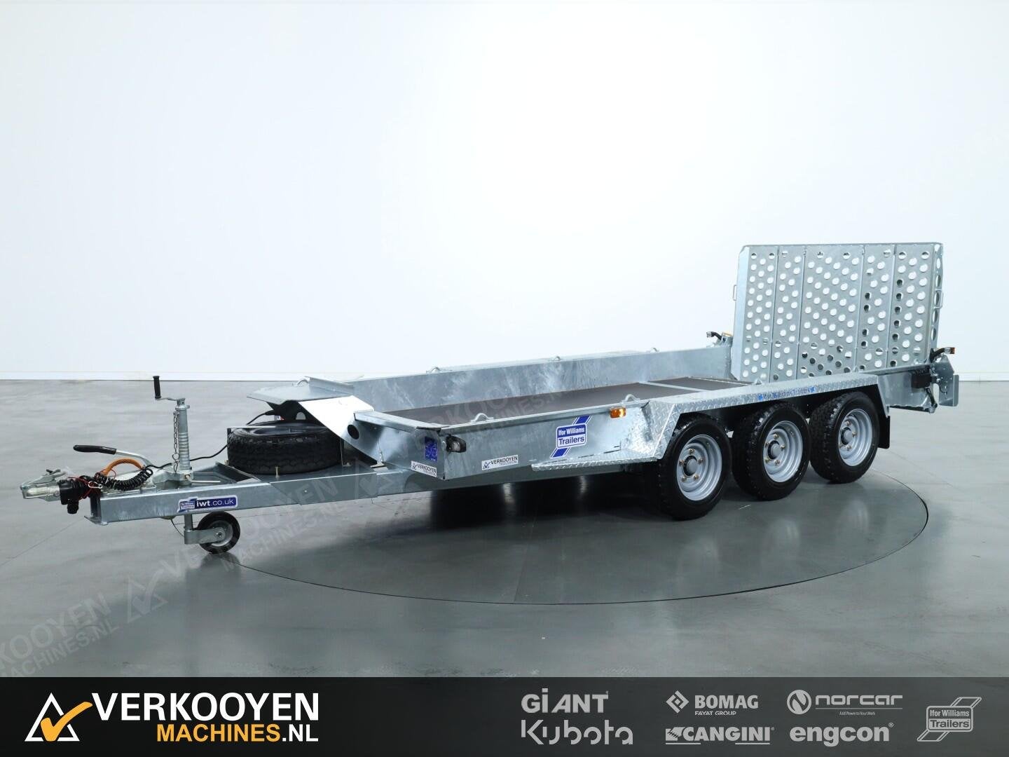 2026 Ifor Williams GH146 BT 3-asser ADV1033, Auto diversen, Aanhangers en Bagagewagens, Gebruikt