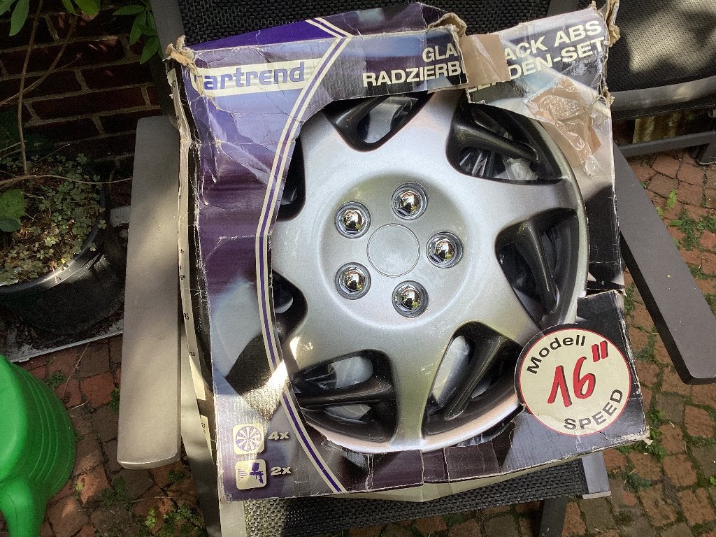 CarTrend wieldoppen 16 inch, nieuw in doos, Ophalen of Verzenden, Nieuw
