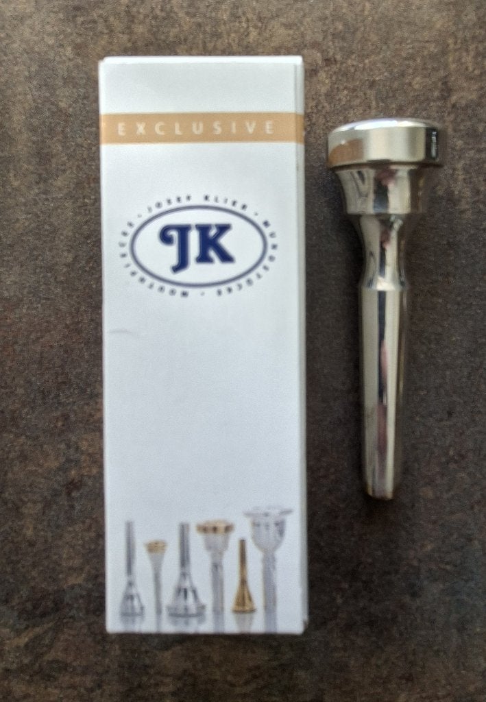 Trompet mondstuk Josef Klier 5D-A2, Ophalen of Verzenden, Gebruikt, Bes-trompet