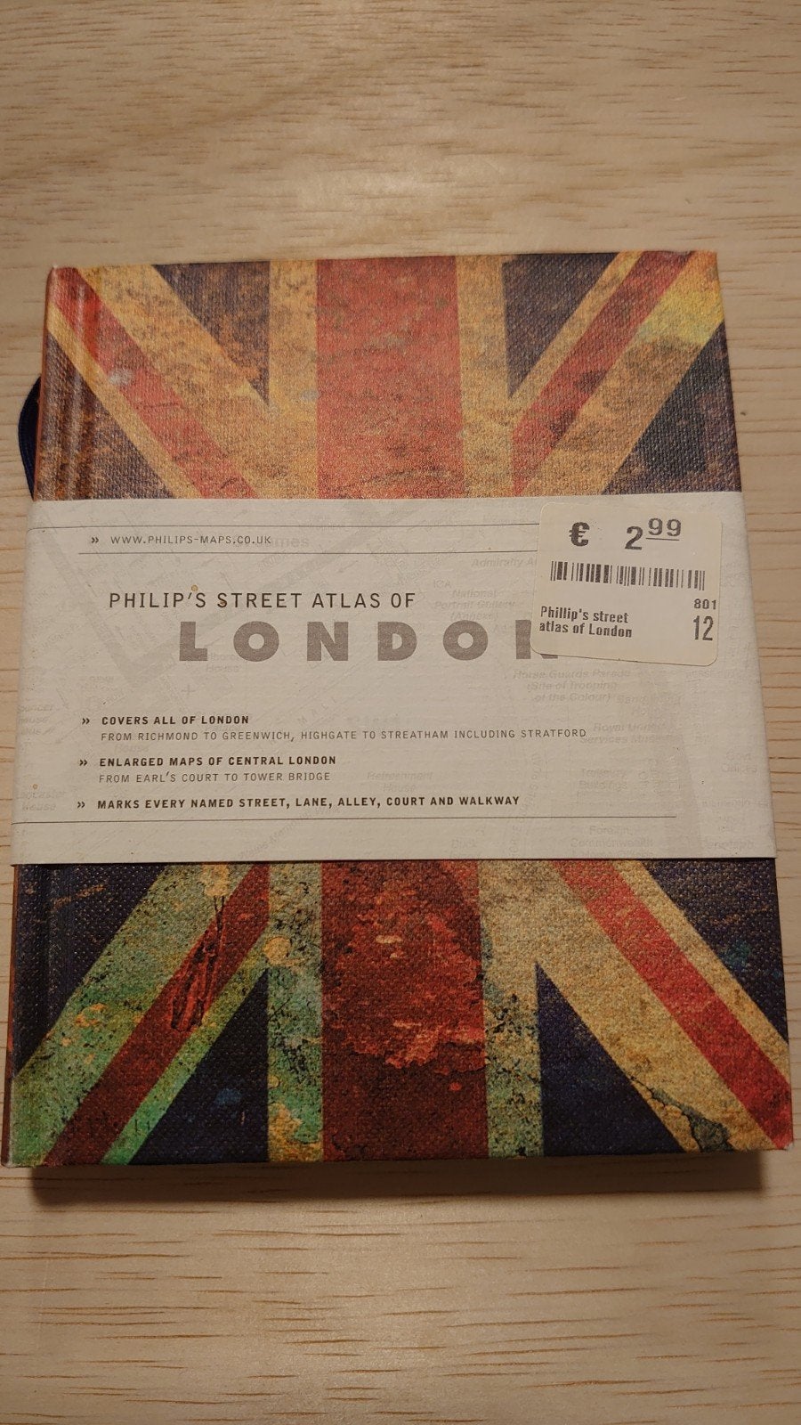 Philip's Street Atlas of London - Gedetailleerde Kaart, Boeken, Overige atlassen, Verenigd Koninkrijk, 2000 tot heden, Ophalen of Verzenden