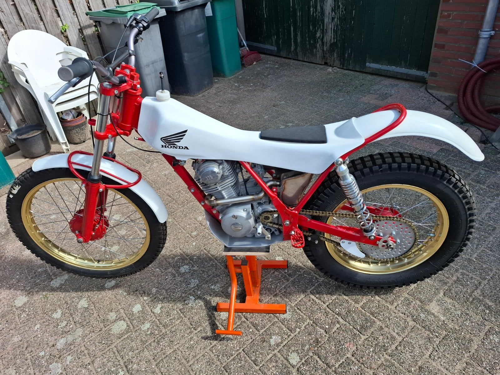 Honda TL 125 Trial klasik, Gebruikt, Handgeschakeld, 1 cilinder, Sport