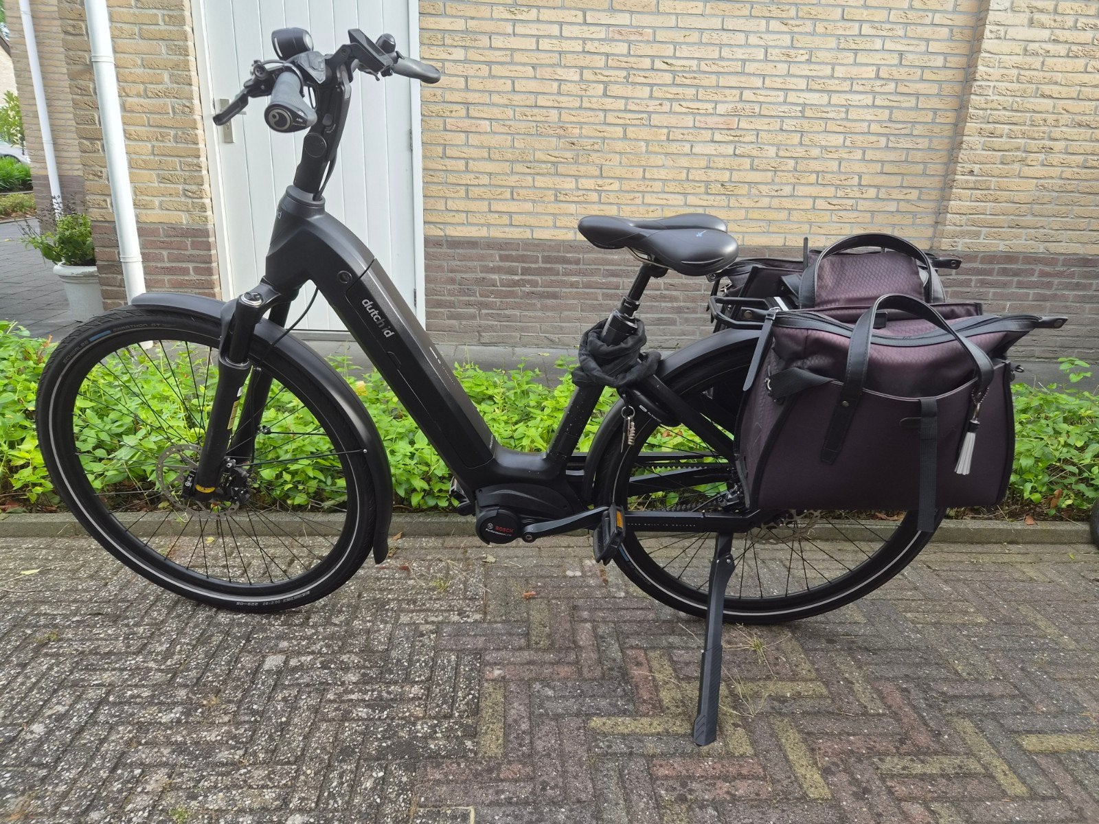Dutch ID Phantom E-bike met Bosch 65 TR Auto Belt D48, Gebruikt, 47 tot 51 cm, 50 km per accu of meer, Ophalen