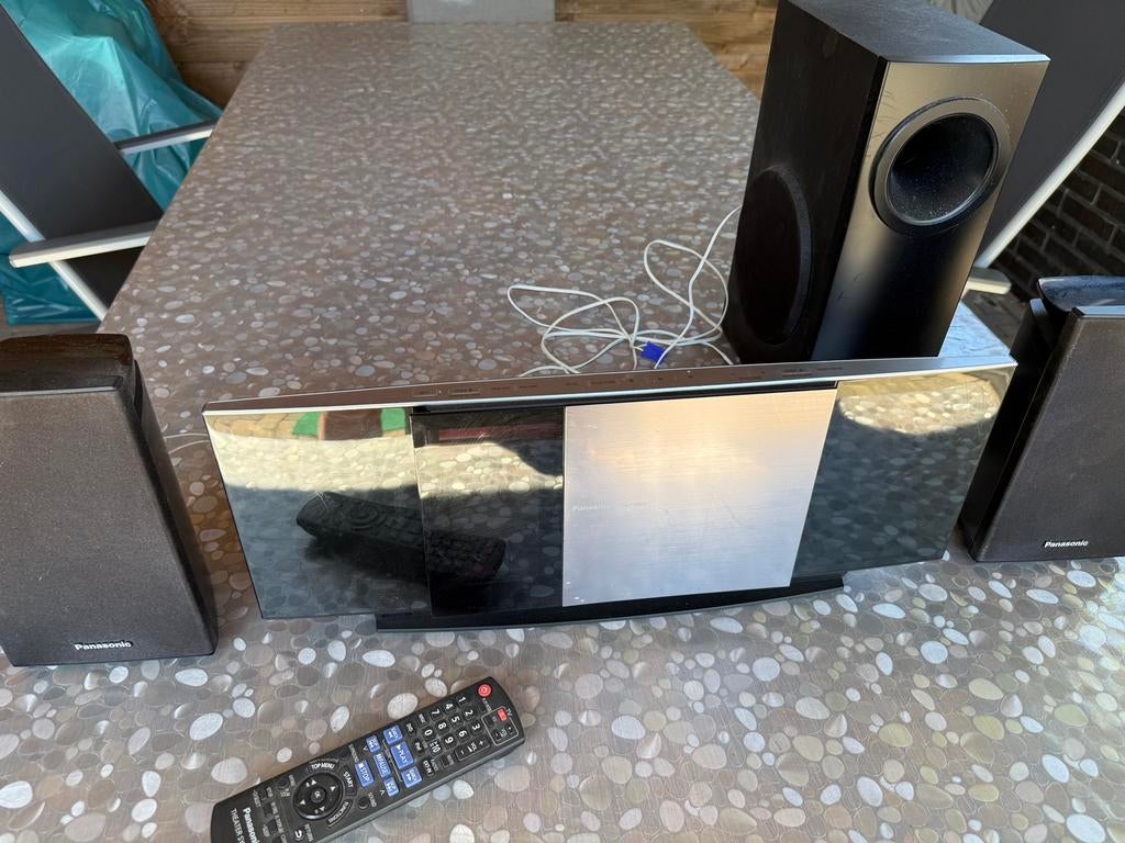 Te koop mooi nette audio set van Panasonic, Audio, Tv en Foto, Home Cinema-sets, Ophalen, Panasonic, 70 watt of meer, Zo goed als nieuw