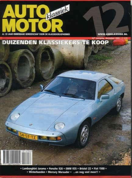 AMK 12 2006 : Porsche 928 - Lamborghini Jarama - Marauder, Ophalen of Verzenden, Gelezen, Algemeen