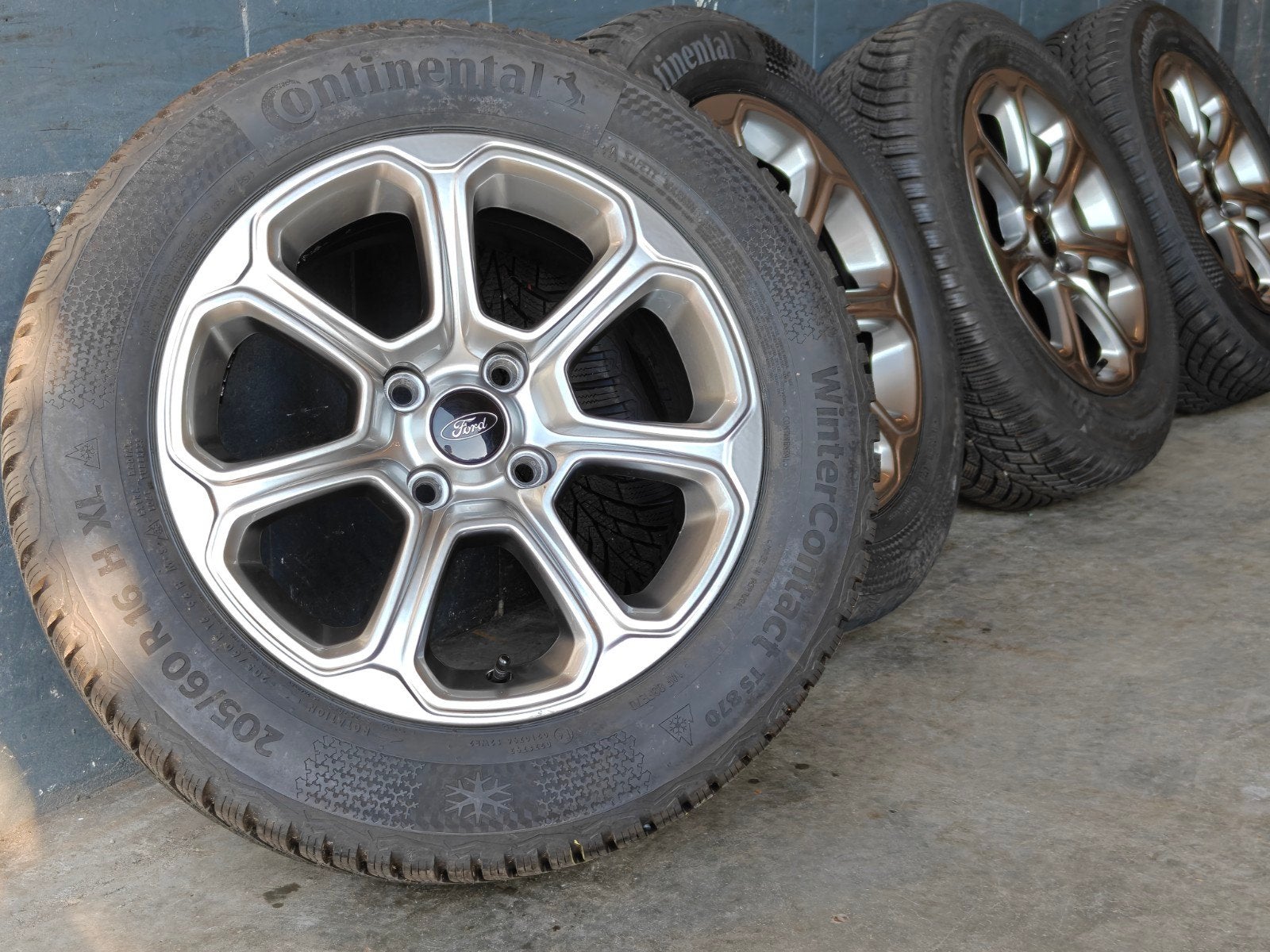 16" Gave Originele Ford Ecosport Winterset Continental TPMS