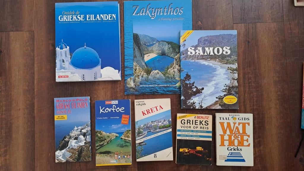 Verschillende reisgidsen Griekenland, Ophalen of Verzenden, Gelezen, Europa, Reisgids of -boek
