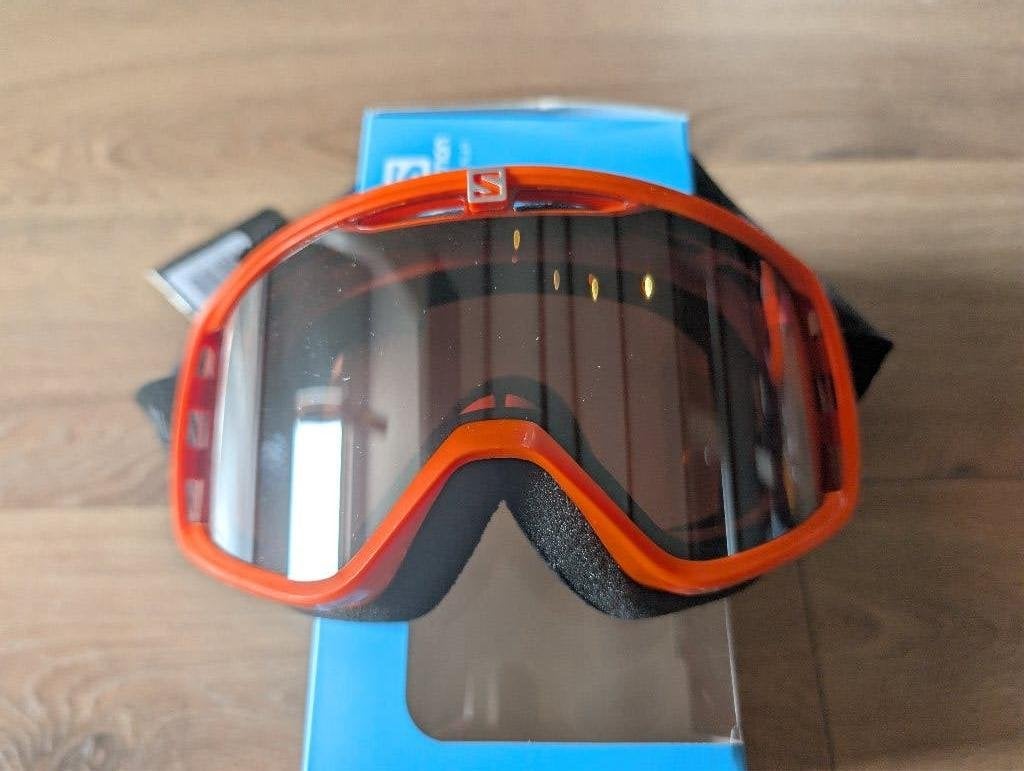 Skibril - Salomon Aksium S2 Orange, Overige typen, Nieuw, Skiën, Minder dan 100 cm
