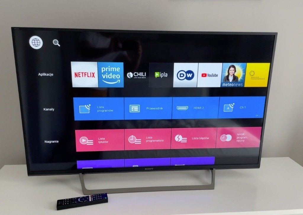 49 inch Sony bravia smart tv., Ophalen, 50 Hz, Smart TV, Gebruikt