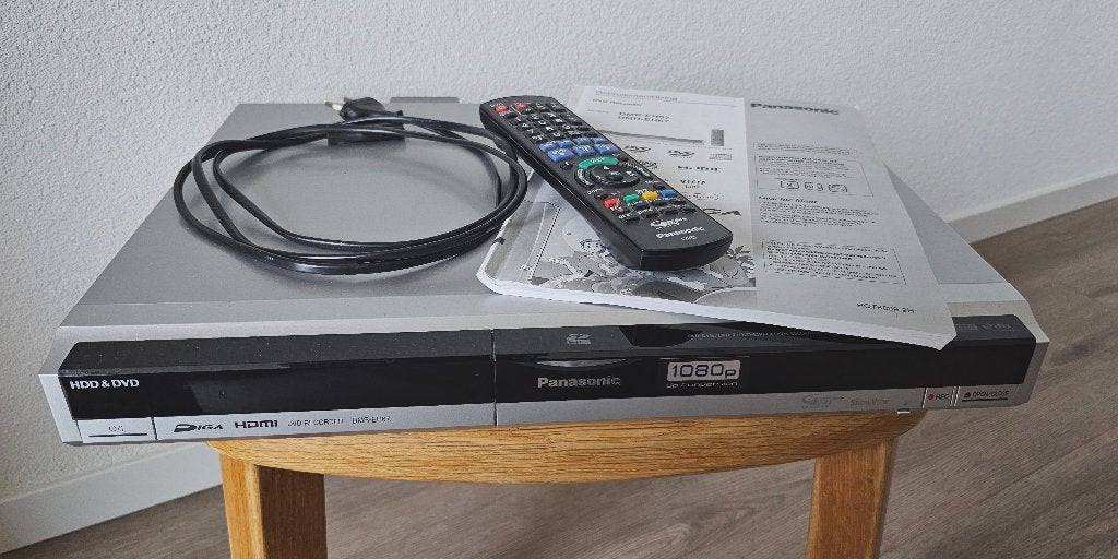 Panasonic HDD&DVD recorder DMR-EH67, 250gb schijf, Ophalen of Verzenden, Gebruikt, Harddiskrecorder, Met dvd-recorder