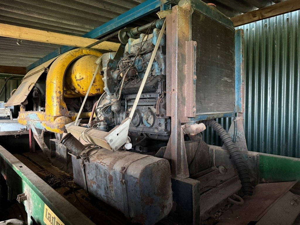 Grote Diesel compressor, Ophalen, Gebruikt