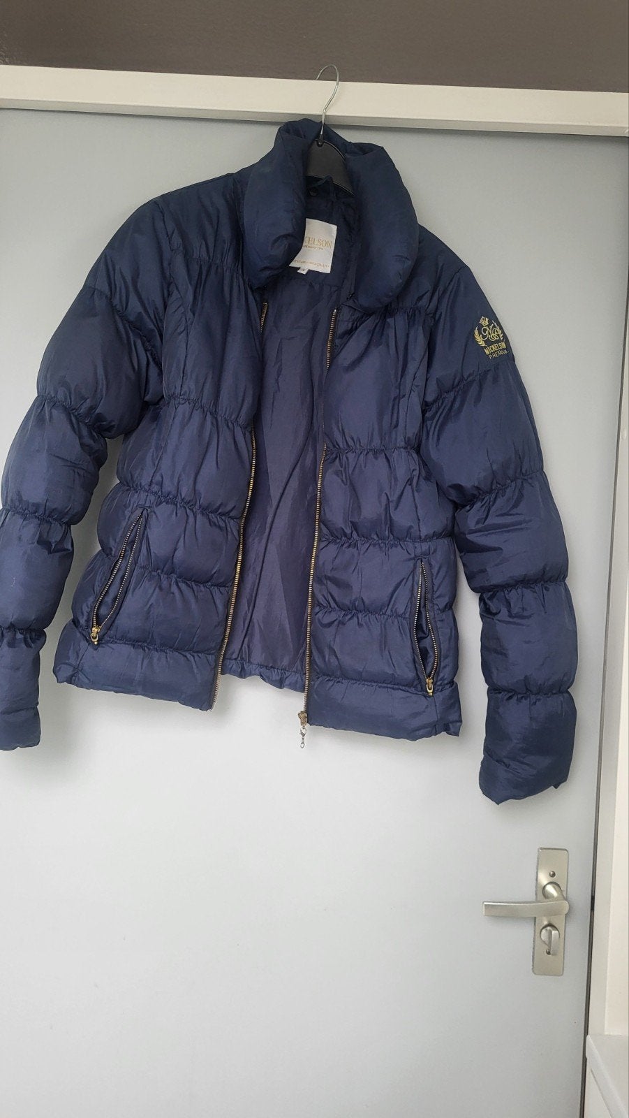 Nickelson Dames Winterjas Donkerblauw Puffer Jas - Maat S

T, Ophalen, Zo goed als nieuw, Blauw