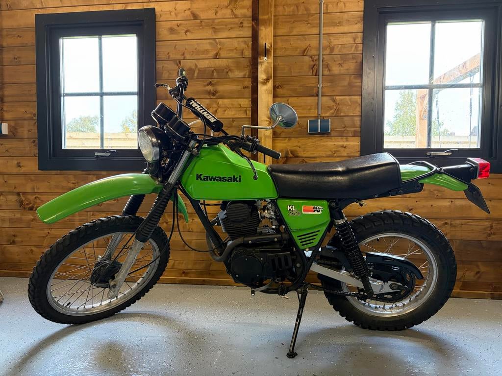 Kawasaki KL 250 1981 - Vintage Enduro Motor, Motoren, Motoren | Kawasaki, Gebruikt, Particulier, Enduro, Minimaal motorrijbewijs A2