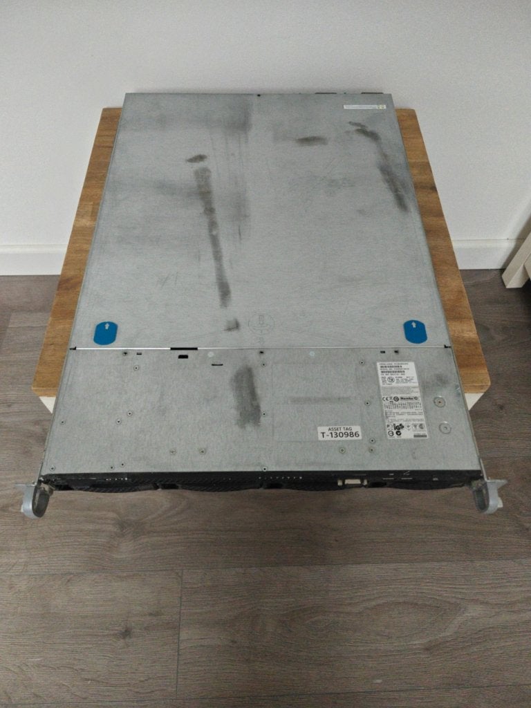 Intel Server System R1304BB4DC - 144 GB Geheugen, Ophalen, Gebruikt, 2 tot 3 Ghz, 128 GB