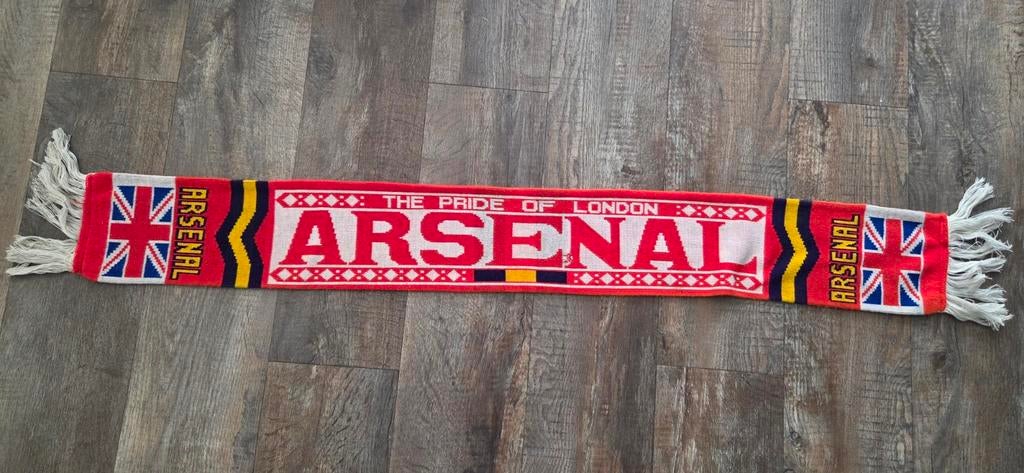 Sjaal Arsenal FC, Verzamelen, Ophalen of Verzenden, Zo goed als nieuw, Buitenlandse clubs, Vaantje of Sjaal