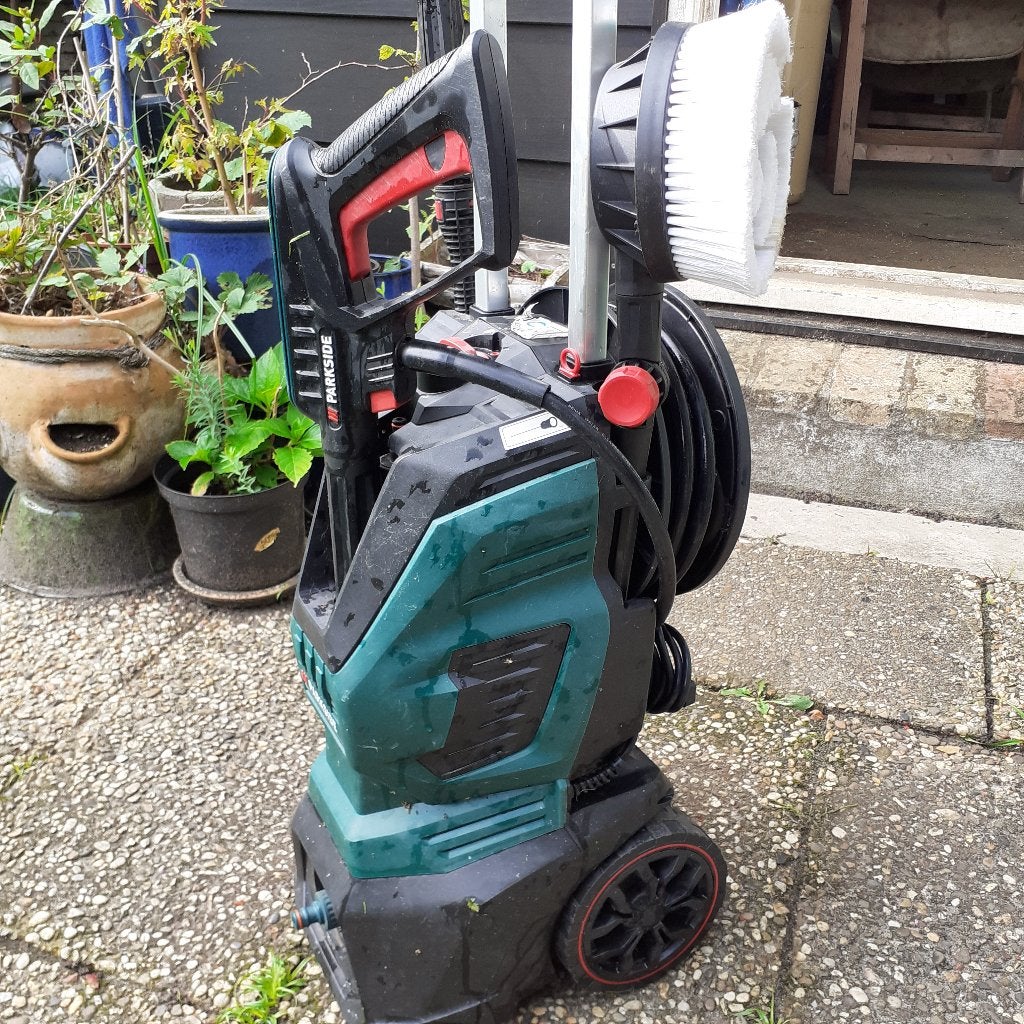 parksite hogedruk reiniger, Tuin en Terras, Hogedrukreinigers, Met autostop en -start, Parkside Lidl, Ophalen of Verzenden, Zo goed als nieuw