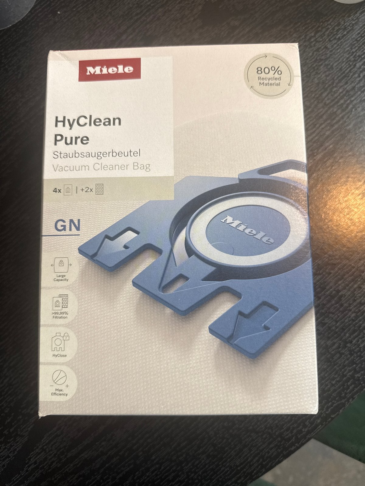 Miele HyClean Pure GN stofzuigerzakken (ongeopend), Stofzak, Inclusief accessoires, Verzenden, Nieuw