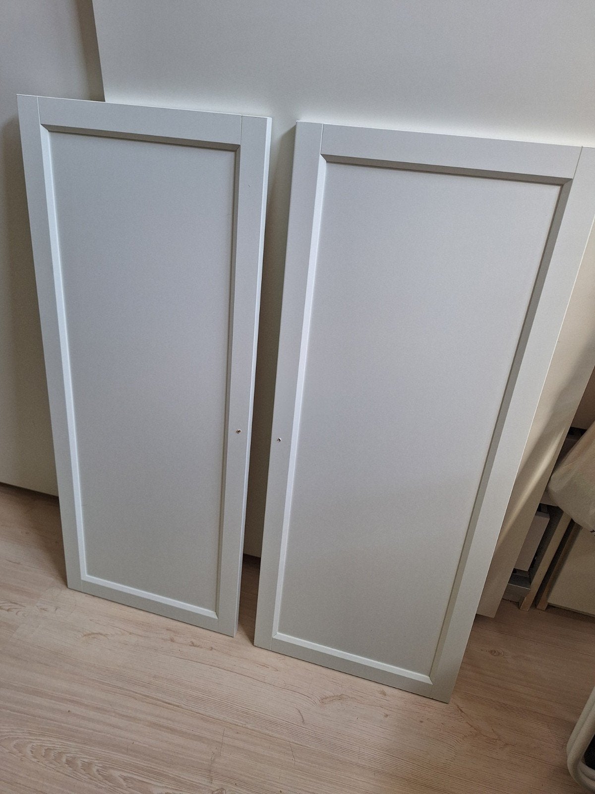 Set van 2 IKEA Oxberg deuren voor Billy boekenkast, Ophalen, Minder dan 50 cm, 100 tot 150 cm, Zo goed als nieuw