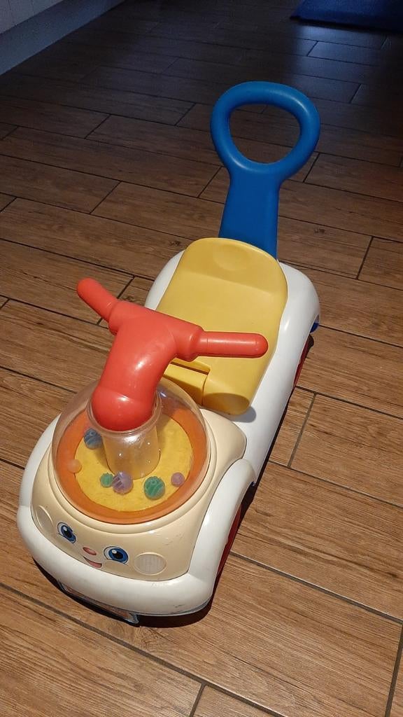 Fisher Price loopauto duwauto €1,50, Ophalen, Gebruikt, Auto, Met wieltjes