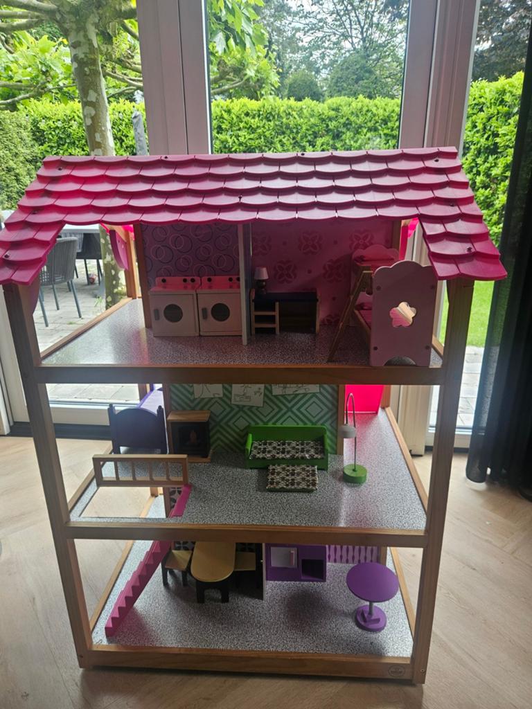 Kidkraft poppenhuis, Ophalen, Gebruikt, Poppenhuis