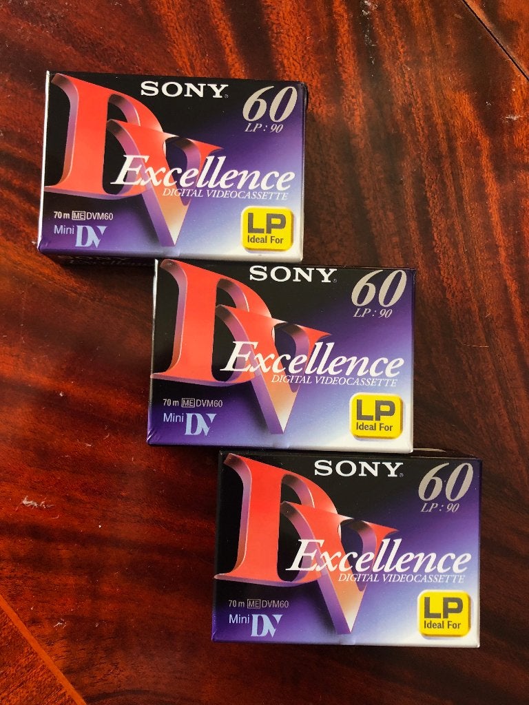 Nieuwe DV tapes (3 stuks €10,00 samen), Overige merken, Mini dv, 20x of meer, Nieuw