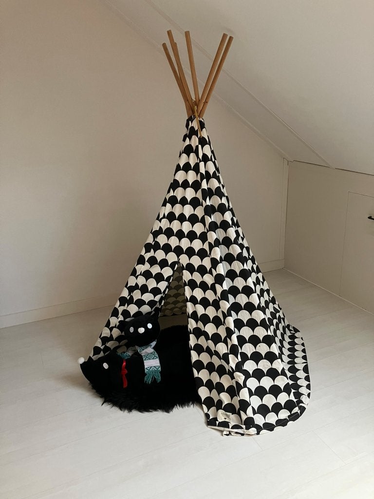 Tipi tent, Ophalen, Zo goed als nieuw