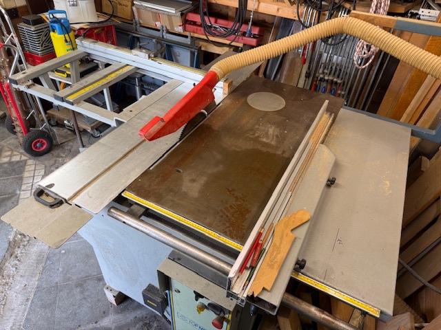 Formaat zaagtafel Top Master K 150 - 400V, Ophalen, Gebruikt, 70 mm of meer, Top Master