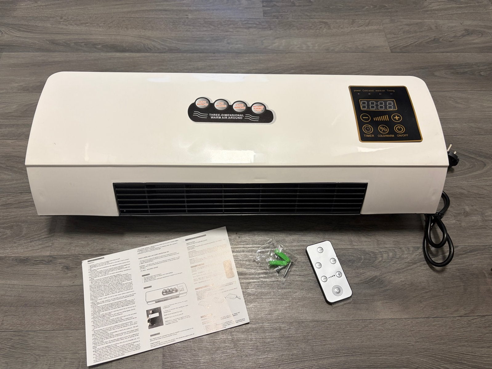 PTC WandCooler / verwarming - Elektrische Cooler & Kachel, Ophalen of Verzenden, Nieuw