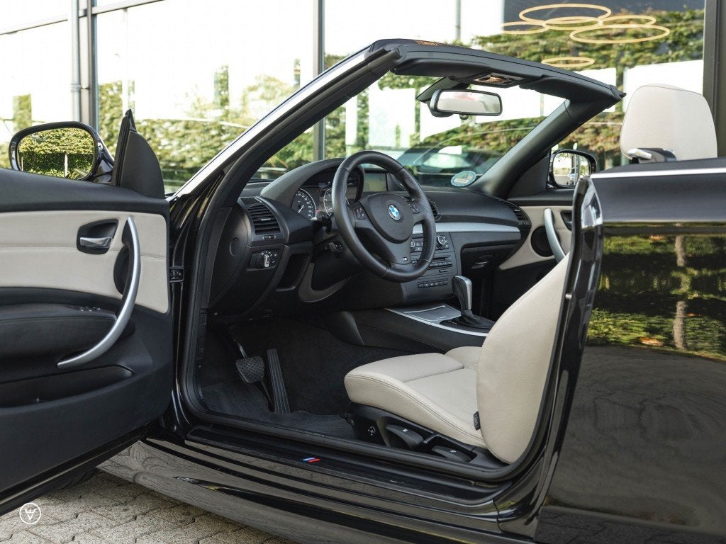 Bmw 1-SERIE 125i Cabrio LCI Aut. – M-sport, Prof navi 62dk, Euro 5, Achterwielaandrijving, Gebruikt, 4 stoelen