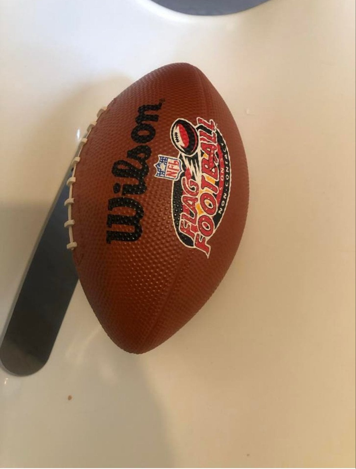 Wilson NFL Flag Football Bal - Zo goed als nieuw, Ophalen of Verzenden, Zo goed als nieuw