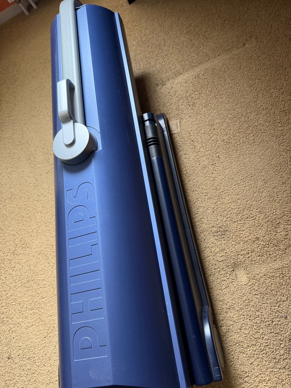 Philips sunmobile 824, Witgoed en Apparatuur, Ophalen, Zo goed als nieuw, Zonnebank enkelzijdig, Minder dan 10 lampen