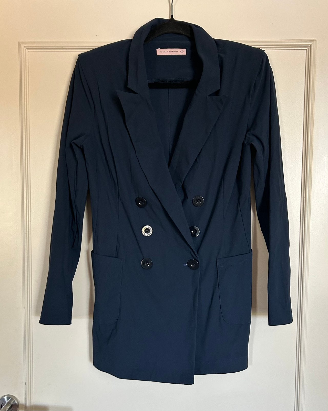 Dark Blue Studio Anneloes Blazer, colbert in S, Nieuw, Jasje, Maat 36 (S), Verzenden