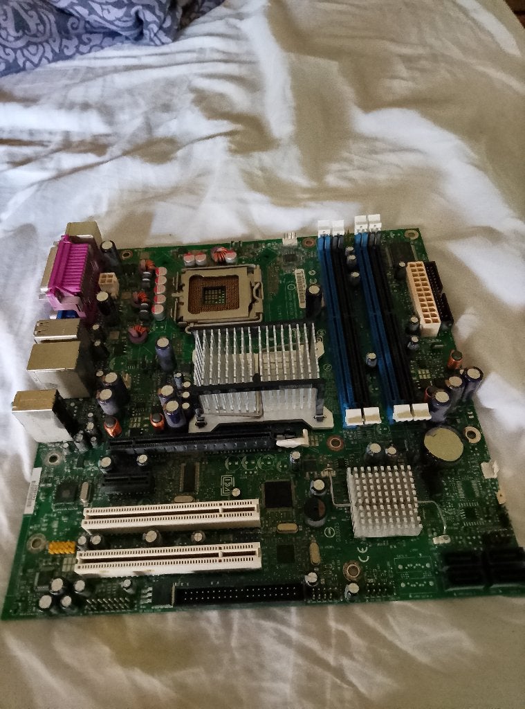 Intel DQ965GF, Computers en Software, Moederborden, Gebruikt, DDR2, ATX, Intel