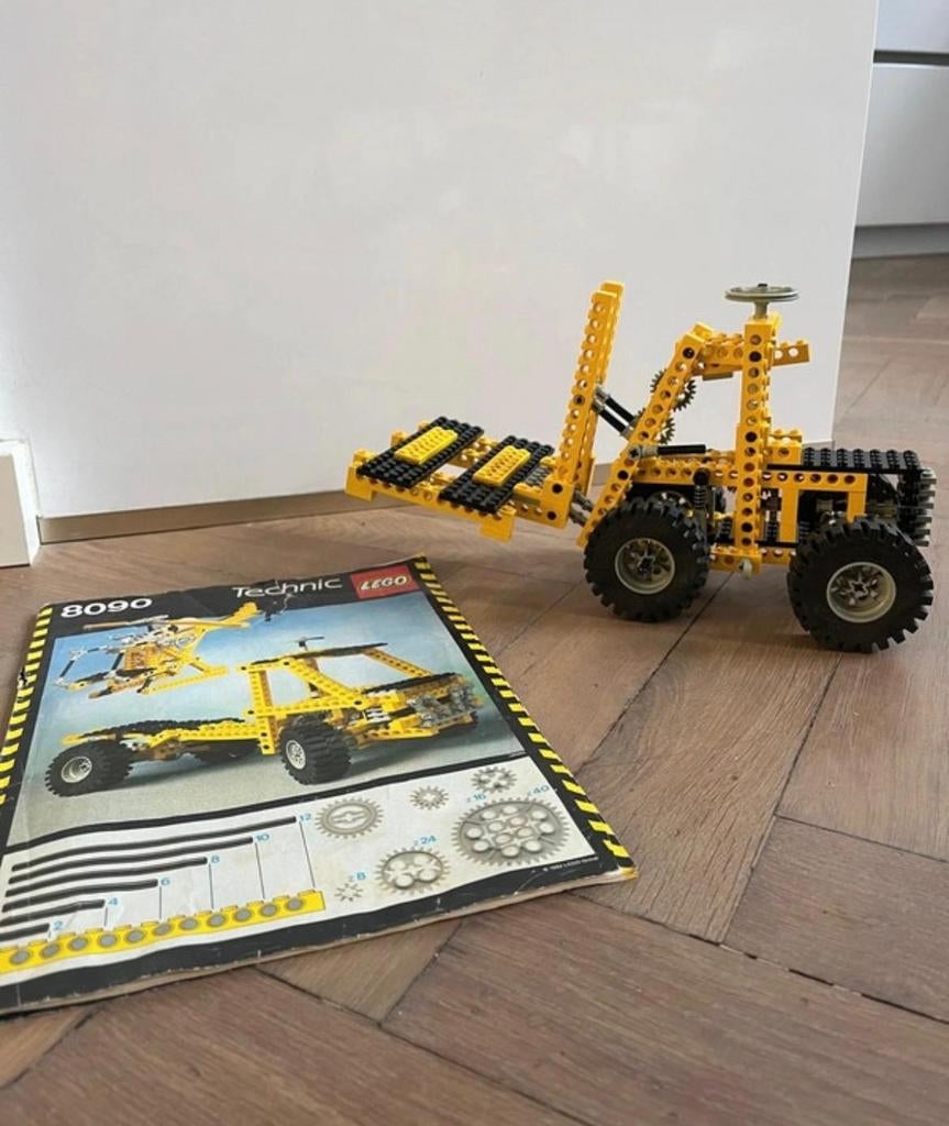Lego technic 8090 universal heftruck helicopter auto 5 in 1, Kinderen en Baby's, Speelgoed | Duplo en Lego, Lego, Ophalen of Verzenden