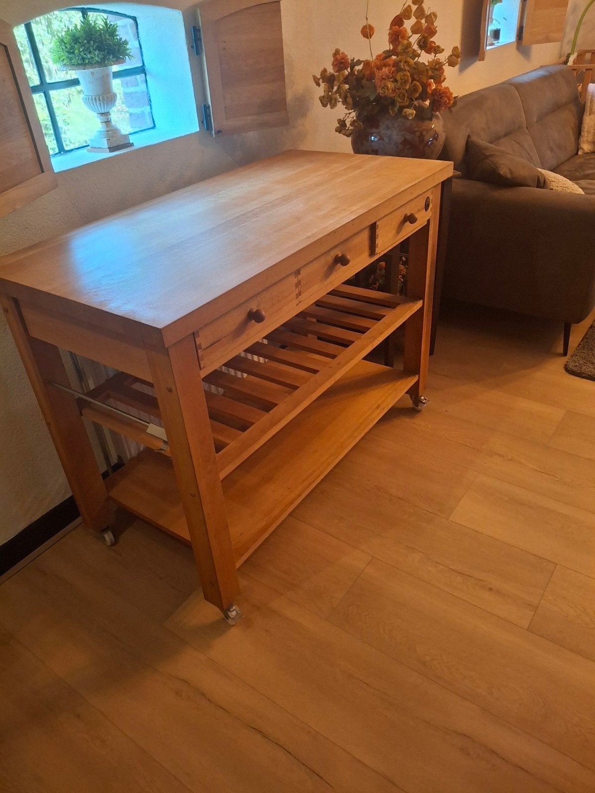 Servus Butler Keuken Trolley,sidetable badmeubel tv-meubel, Ophalen, Zo goed als nieuw