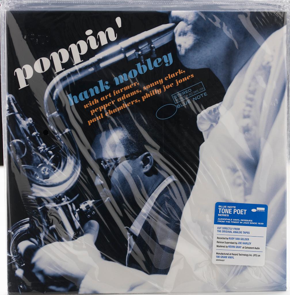 Hank Mobley LP Poppin Blue Note Tone Poet NIEUW!, Cd's en Dvd's, Vinyl | Jazz en Blues, 1960 tot 1980, Verzenden, 12 inch, Nieuw in verpakking